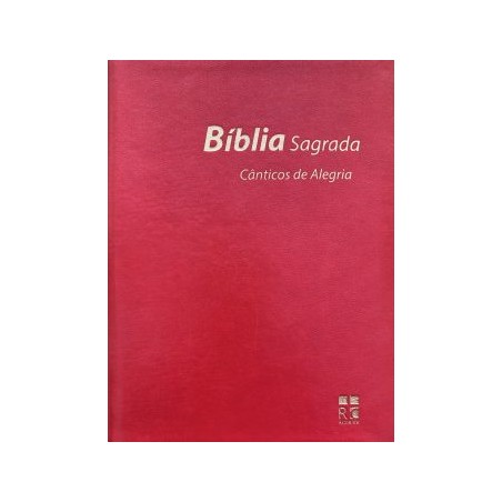 BÍBLIA DN54H | ROSA | C/CÂNTICOS DE ALEGRIA